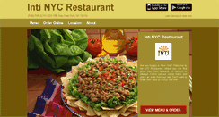 Desktop Screenshot of intirestaurantnyc.com